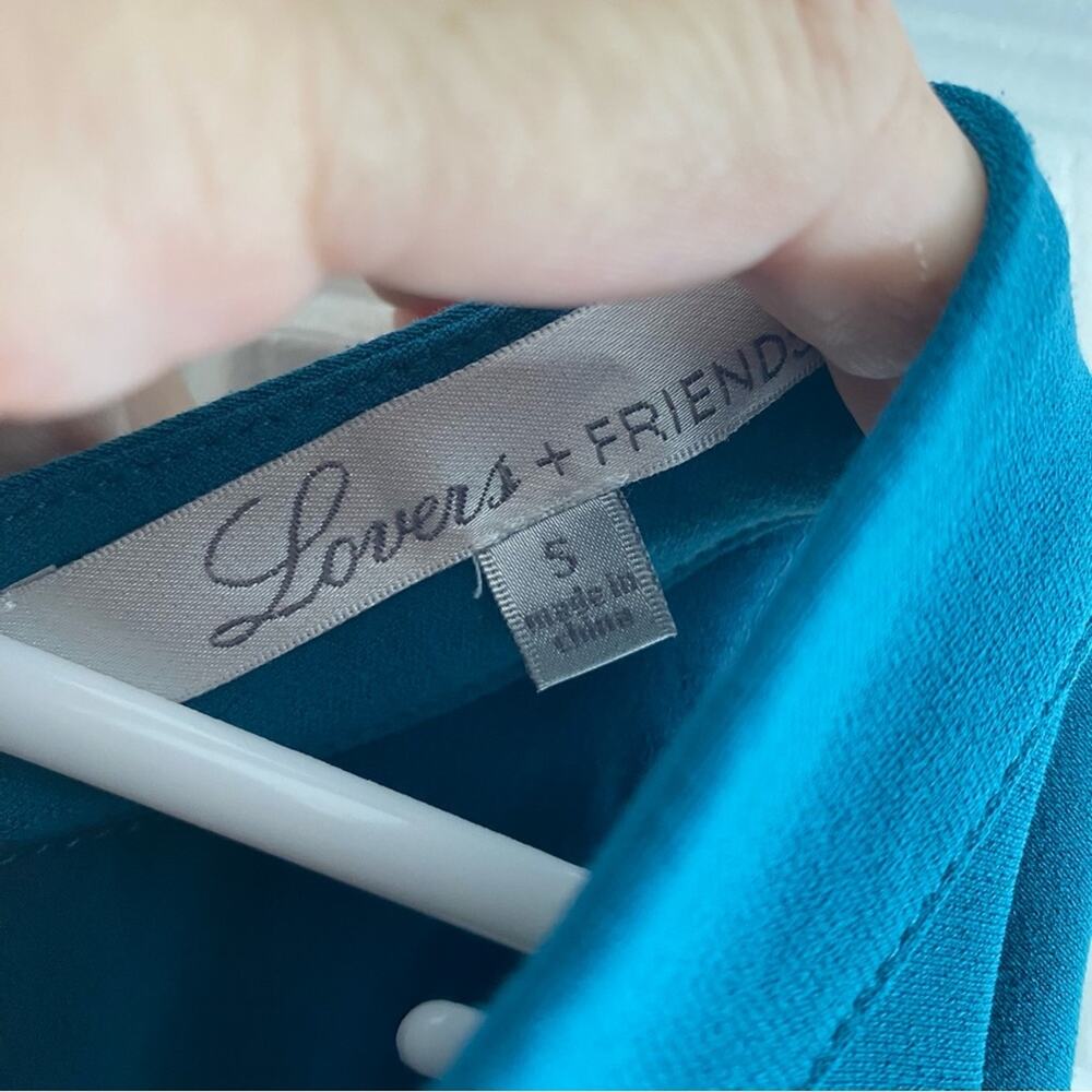 Lovers + Friends Lily Dress Emerald Green S Wedding Guest Cocktail Party Chic - Picture 6 of 10